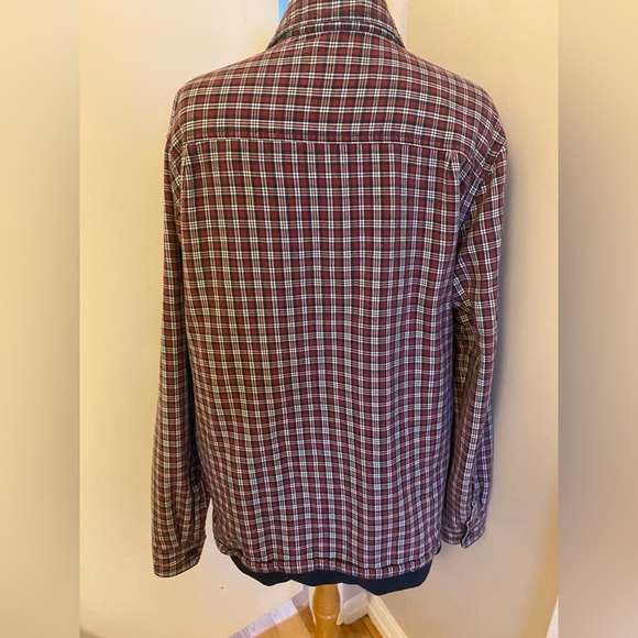 Fleece Lined Vintage Flannel Shacket - Picture 4 of 5